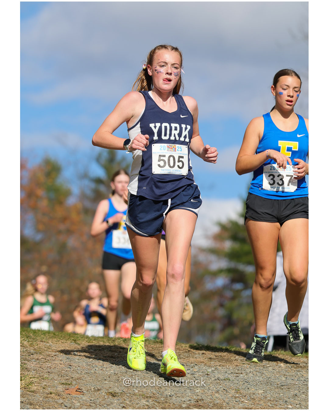 Madelyn Hutchins, York High School, P178, 22:35.24 - New England Cross Country State Championship - Thetford Vt - November 8, 2025 File: ./dir-1-Girls-Championship/251108-2025-New England-Cross-Country-Championships-Thetford-VT-161-296A2819.jpg Madelyn Hutchins, York High School, P178, 22:35.24 - New England Cross Country State Championship - Thetford Vt - November 8, 2025 – 2025 N…